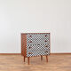 Commode danois Op-Art du milieu du siècle, années 1960.