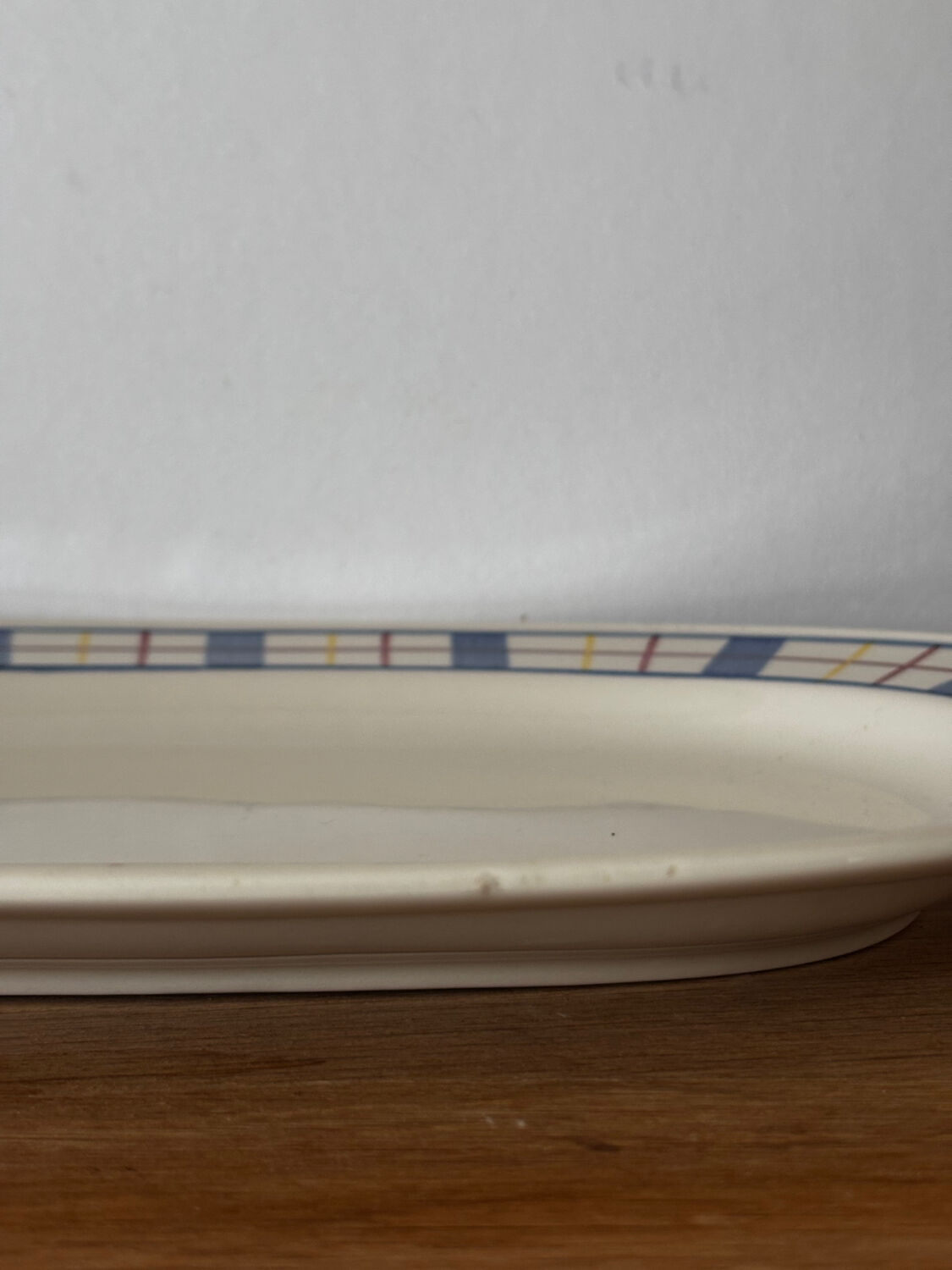 Oval plate Villeroy and Boch model Odette