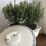 Choisy le roi "Champigny" iron earth soup tureen