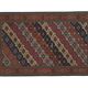 Vintage Turkish handmade rug 126x195 cm
