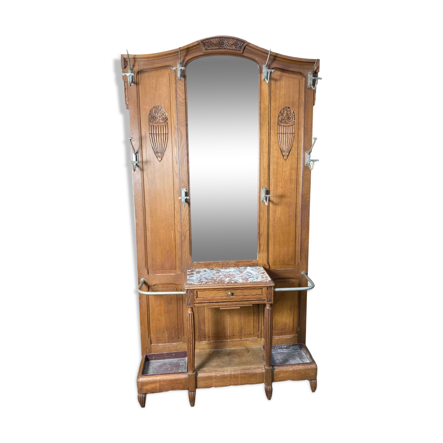 Art Deco coat rack