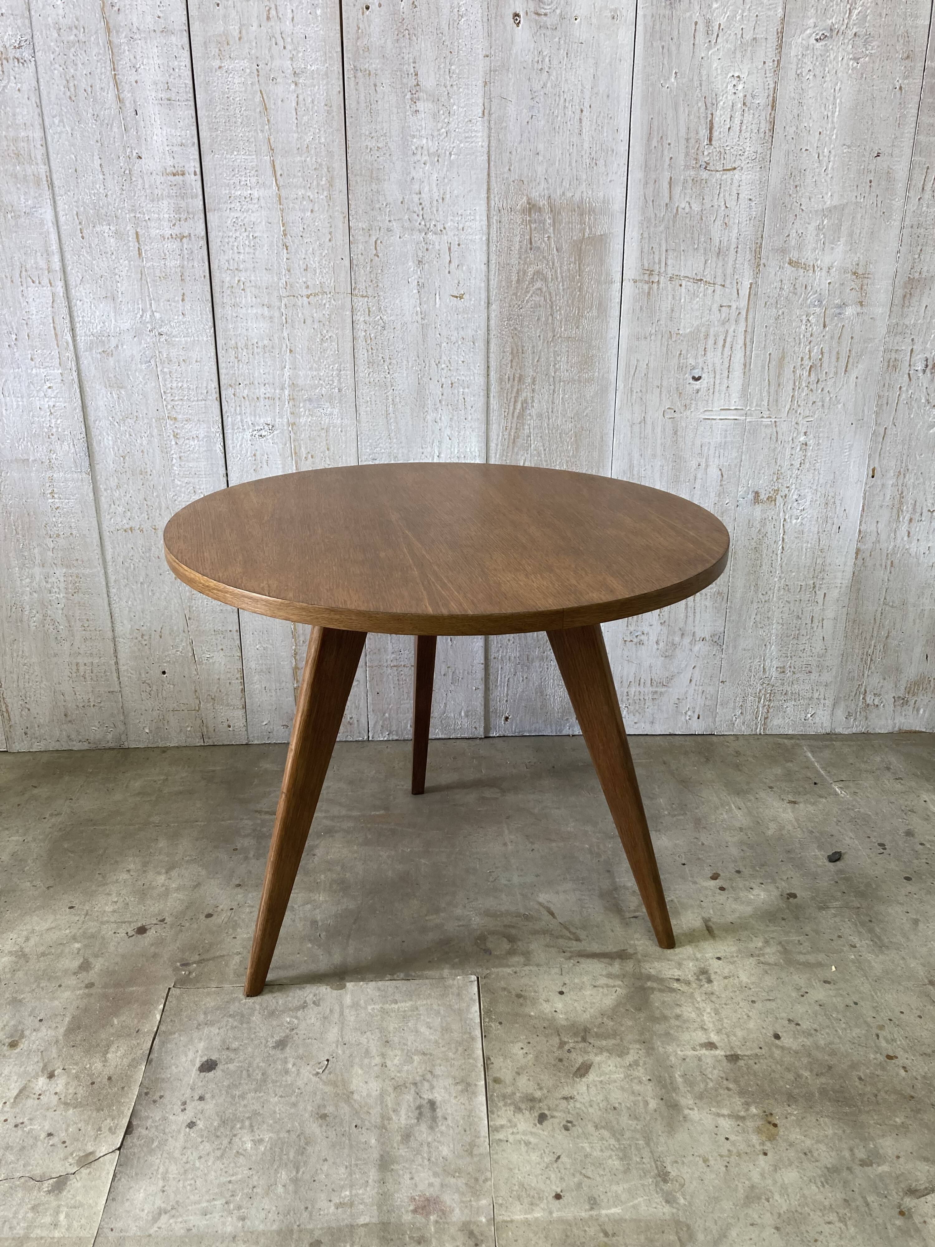50's tripod pedestal table