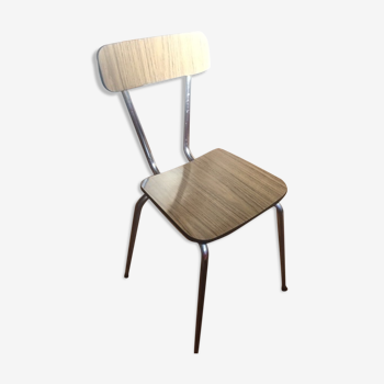 Brown formica chair