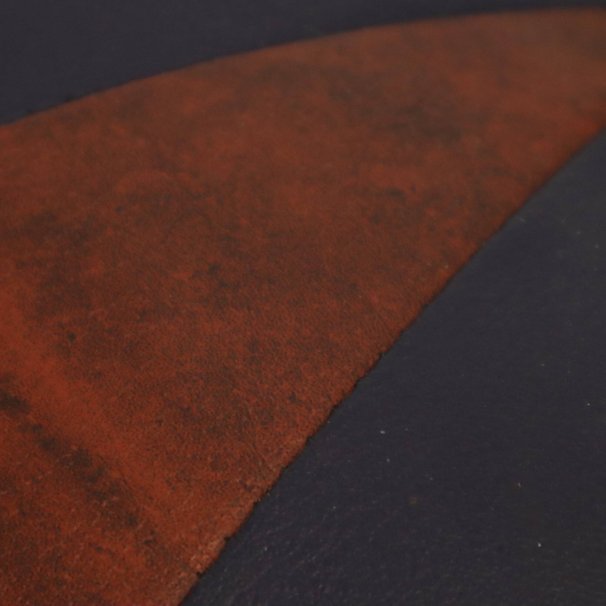 Round Vintage Pouf Purple Bordeaux Two-tone Skai Sixties