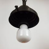 Pair of 1930s pendant lights