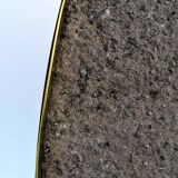 Vintage free-form asymmetrical mirror