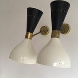 Wall lamp in the style of Italian creations of the 50s