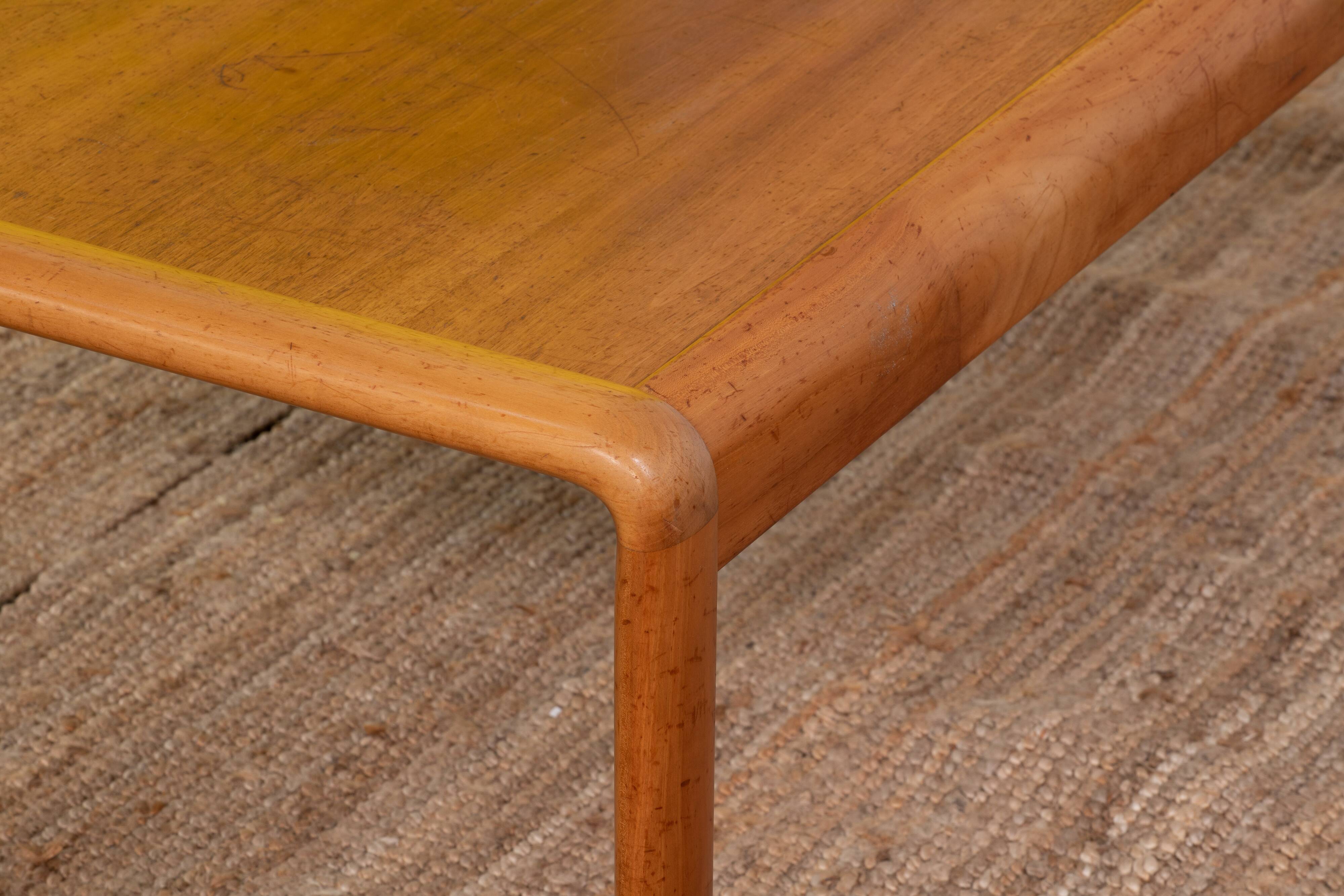 Scandinavian teak table 134 cm