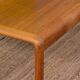 Scandinavian teak table 134 cm