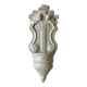 Benitier en faience signe Gien