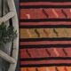 Vintage Turkish Oushak Handmade Wool Cotton Orange Runner Rug 132x332