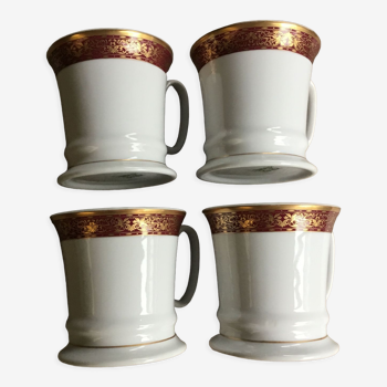 Misencen set of 4 decorated cups
