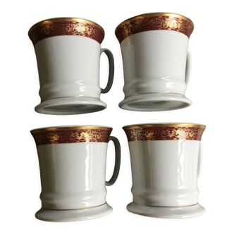 Misencen set of 4 decorated cups