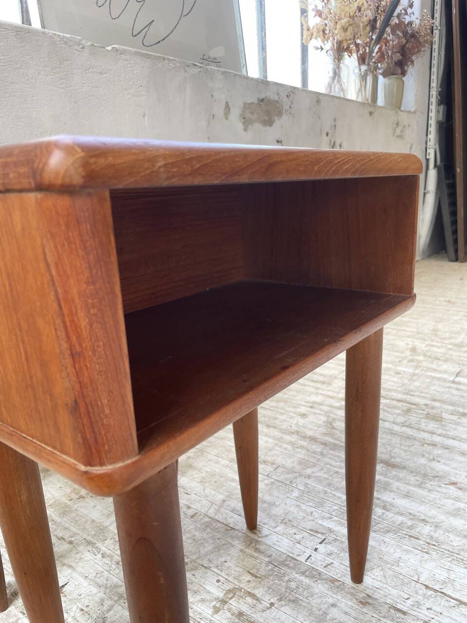 Paire de chevet scandinave en teck