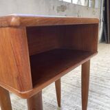 Pair of Scandinavian teak bedside tables