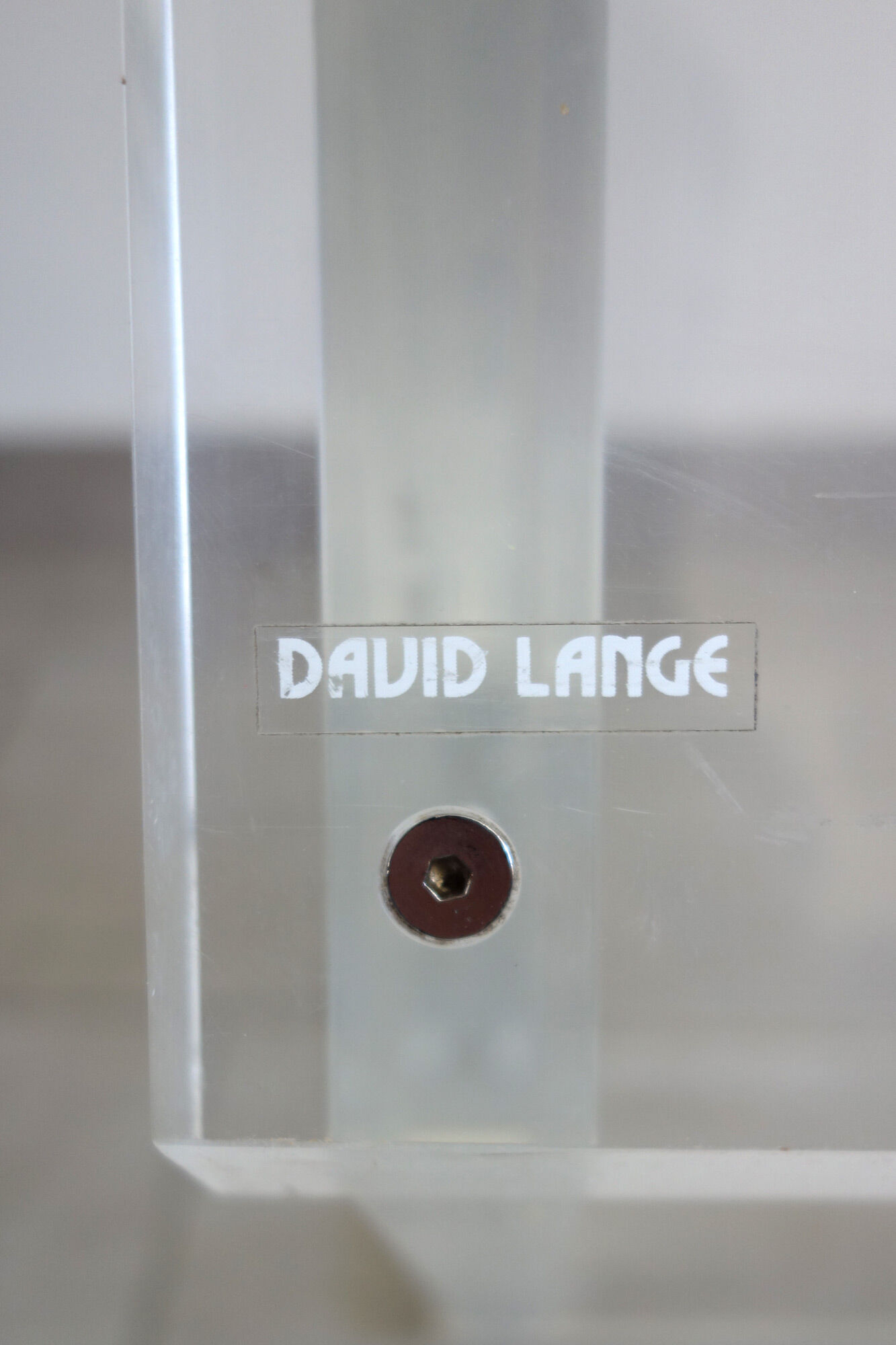 Coffee table by David Lange 1970