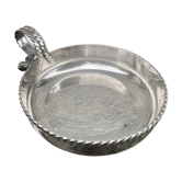 MARIA PERGAY pompom centrepiece 1970s chic design silver-plated