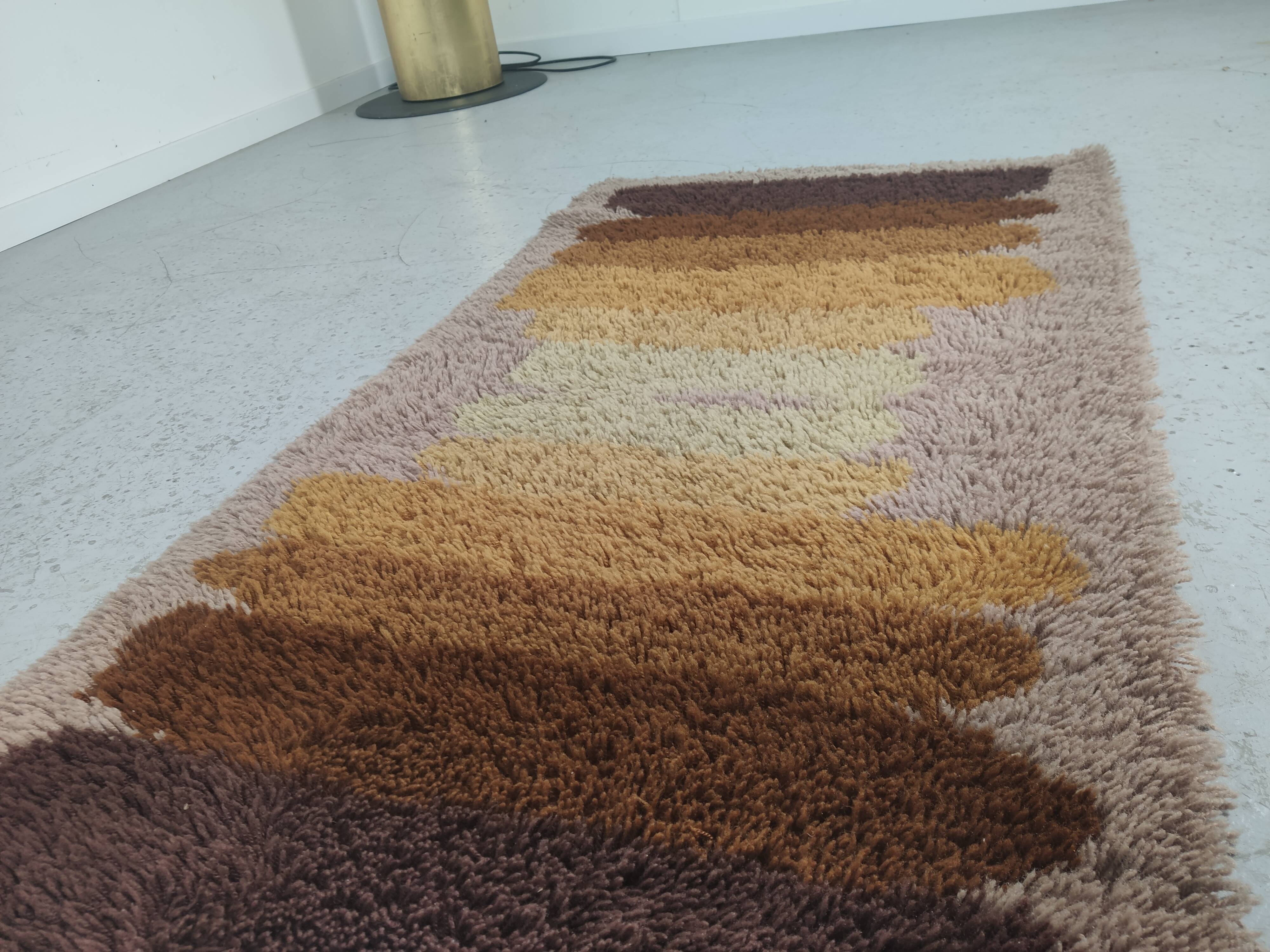 Carpet Desso space age Holland 1970s 135x70cm