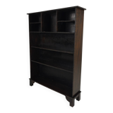 20th century open bookcase with bead motif