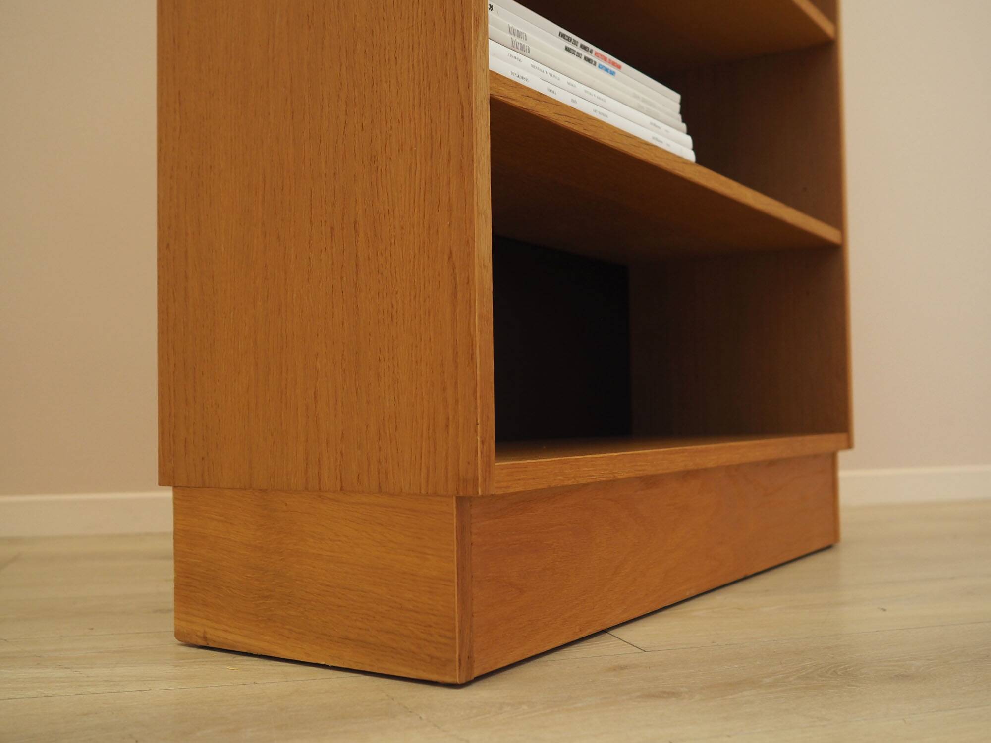 Ash Shelving Unit Domino Møbler, Denmark, 1970s