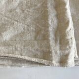 Nappe de ferme de réserve en lin brut 19e L260cm