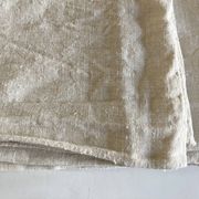Nappe de ferme de réserve en lin brut 19e L260cm
