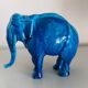 Art Deco elephant statue in ceramic by Paul Milet.
