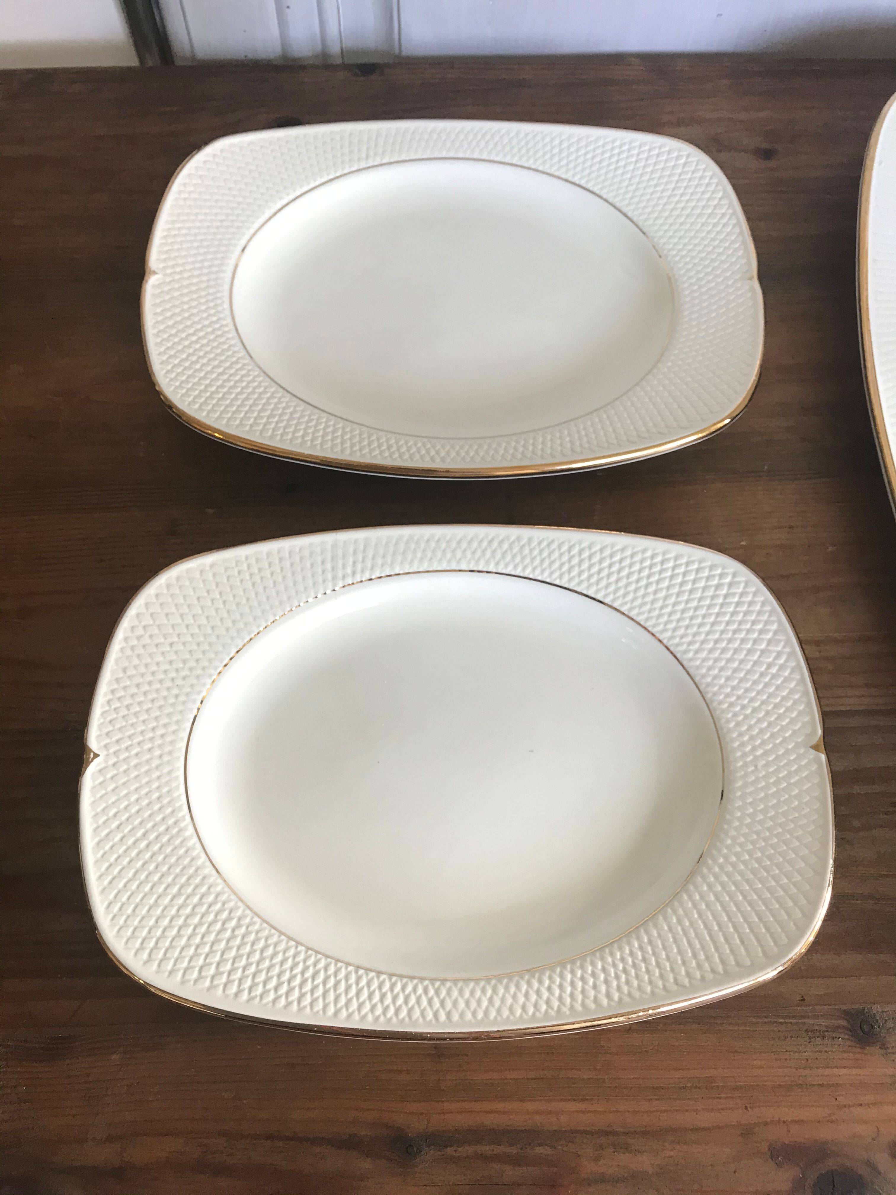 Plats rectangulaires Terre de Fer Salins