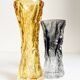 Vases en verre brutaliste des années 1970 par Kurt Wokan, faits à la main en Allemagne