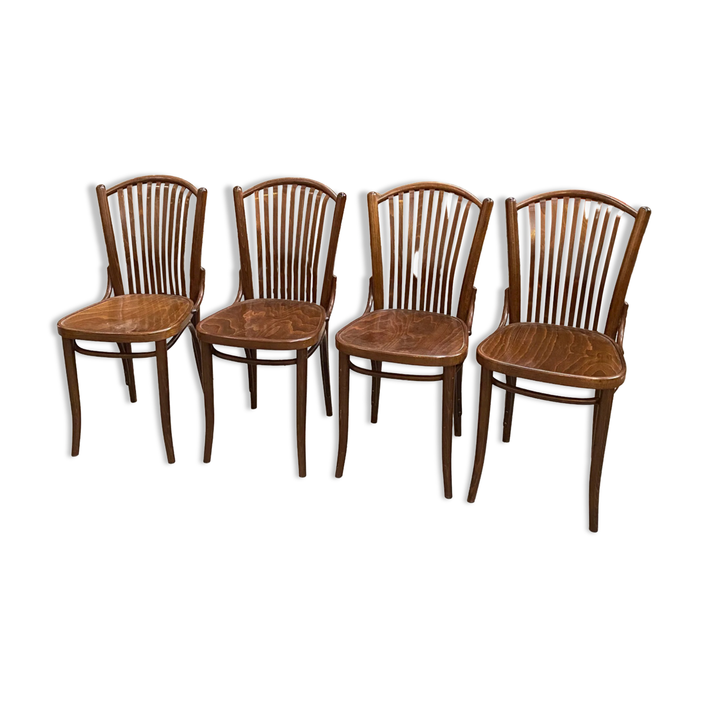 Suite of 4 bistro chairs