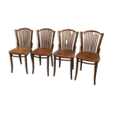 Suite of 4 bistro chairs