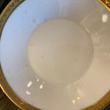 12 coffee cups and 12 white porcelain cups of Gold Gold Limoges