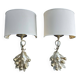 Rare 2 Ciani Italian Hollywood Regency wall sconces, exemplary quality