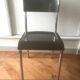 René Herbst black Bakelite chair 1940