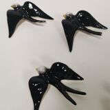 Batch of ceramic swallows
