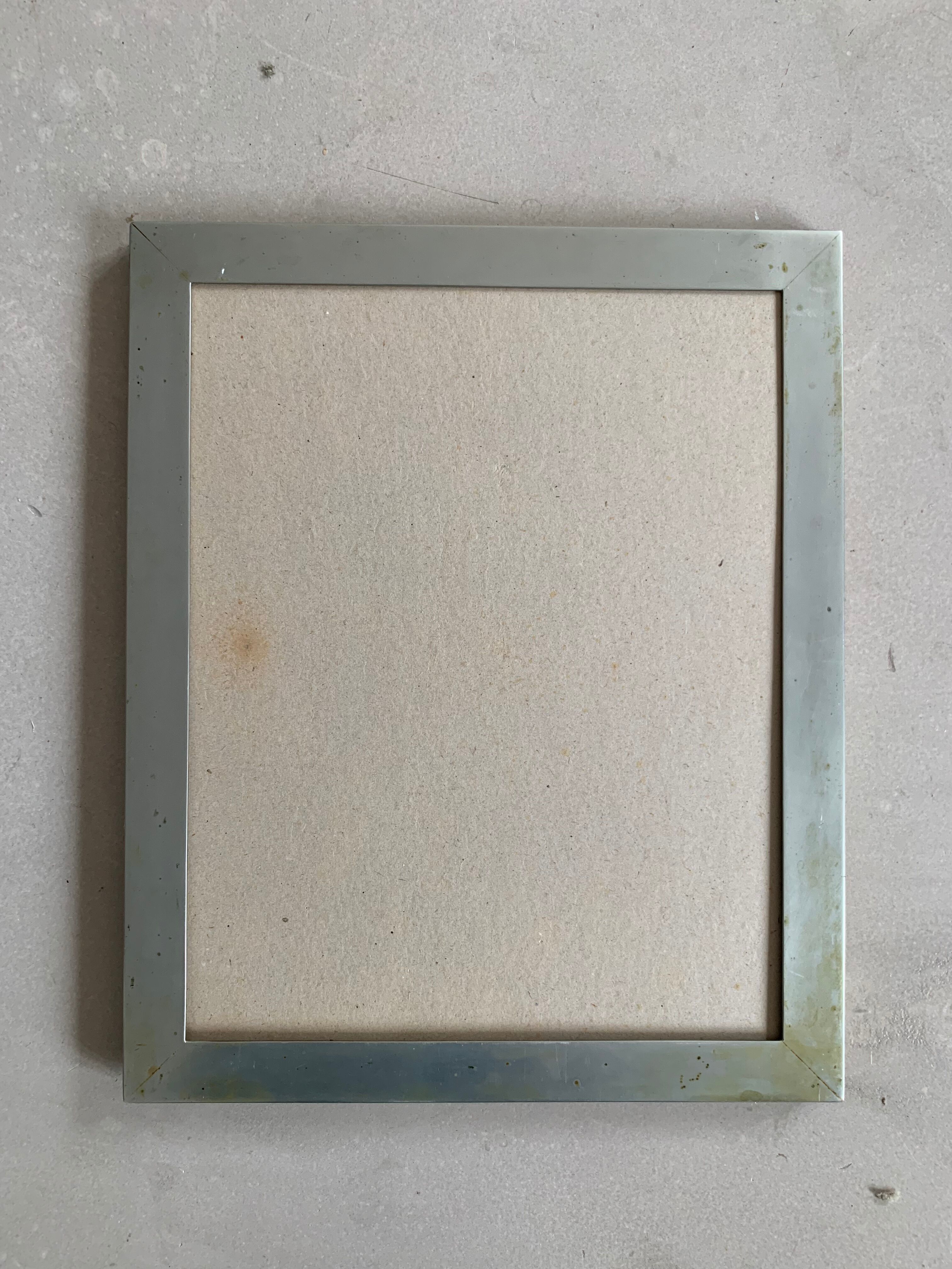 Old metal frame