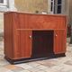 Art Deco Bar Furniture 1950 rosewood and mahogany