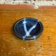 Antique Taizé Ashtray by Daniel De Montmollin, Blue Ceramic, Desi Decor