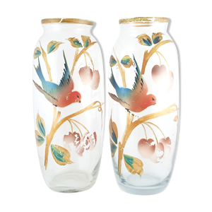 Paire de vases art nouveau