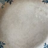 Plat rond Terre De Fer H.B et Cie XIXème