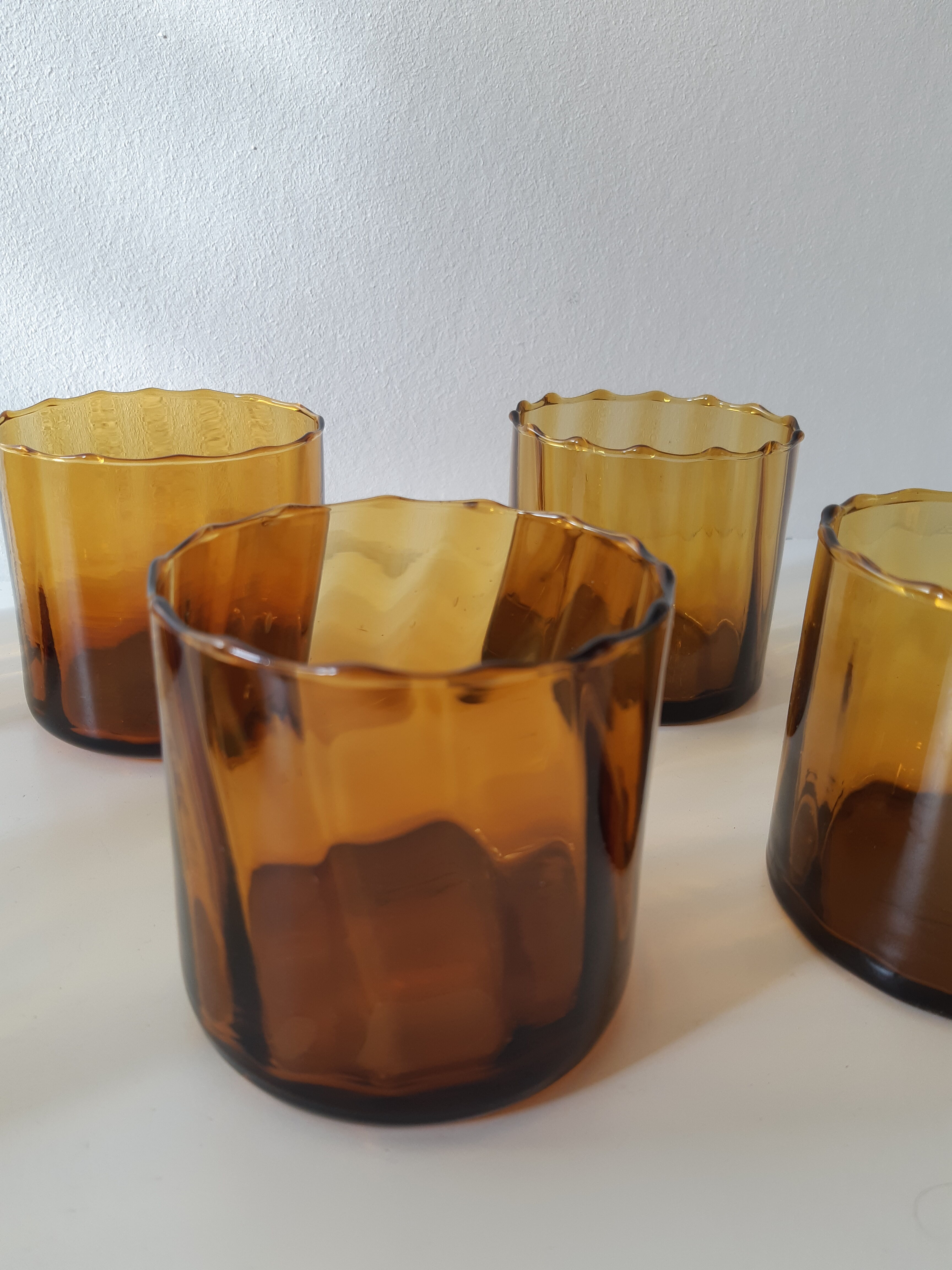 Vintage whiskey glasses