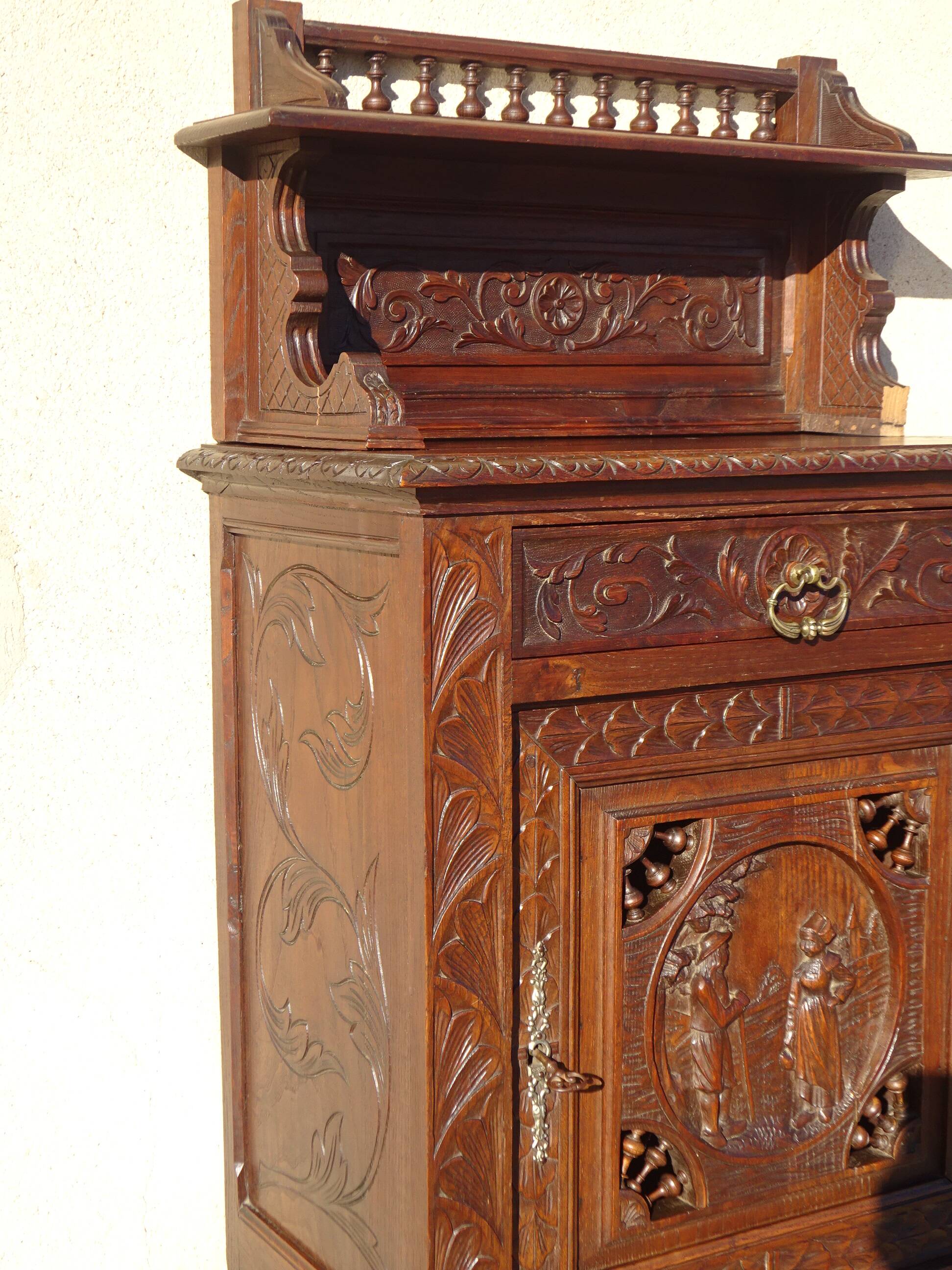 antique sideboard