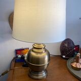 Gold metal lamp