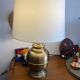 Gold metal lamp