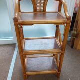 Rattan and canning shelf