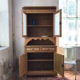 Buffet two bodies in raw pine