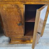 Art Decò Bedsides in Walnut