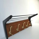 Boomerang coat rack attributed to Alfred Hendrickx