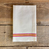 Old linen tea towel