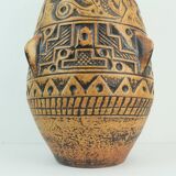 Huge and rare mid century floor vase anubis jasba model n 312 11 5